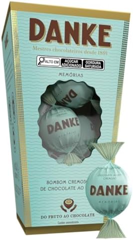 Bombom ao Leite Danke Memórias Caixa 72g