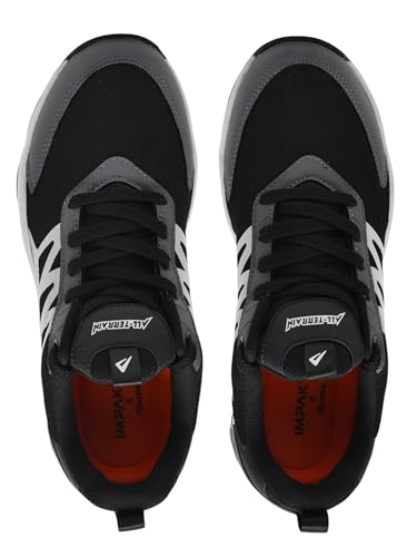 Image of Impakto Edgerunner Men's Hiking & Trekking Shoes | Lightweight & Breathable Outdoor Shoes | Anti-Skid All Terrain Grip | Cushioned Mid Sole | Trek Shoes for Mountain, Trail & Adventure