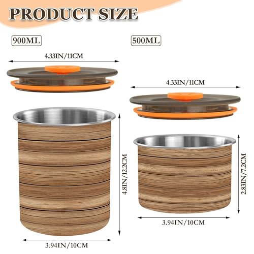 Contenedor hermético para café de acero inoxidable 30 oz miniatura 3