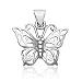 925 Sterling Silver Butterfly Charm Pendant