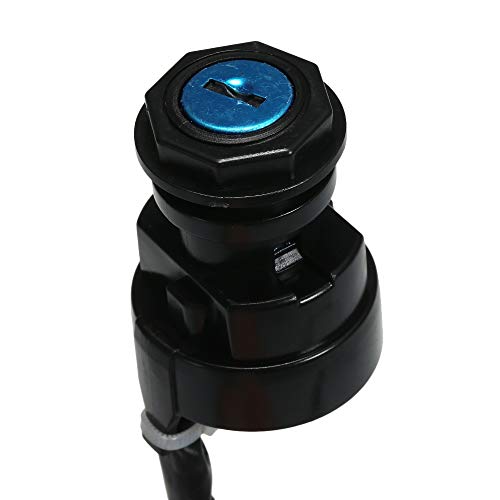 Yorten Chave de ignição compatível com YAMAHA RAPTOR 250 YFM250 2008-2013 ATV