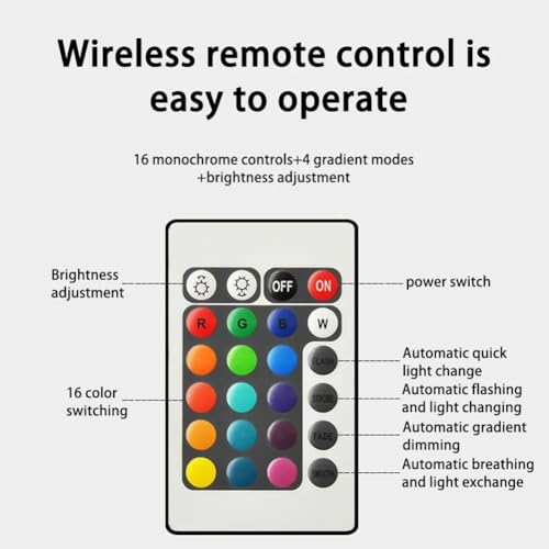 Seau à glace à LED RVB avec télécommande et étanchéité IP54 - 5