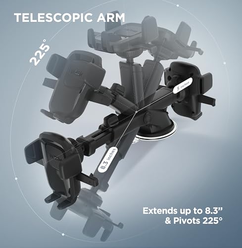 iOttie Easy One Touch Classic Suction-Cup Car Mount — view 7