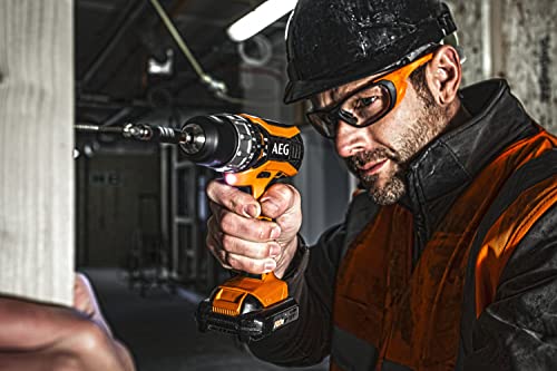 AEG 12 V Akku-Schlagbohrschrauber BSB12G3LI-202C (2-Gang-Getriebe, max. Drehmoment 33 Nm, Drehmomentstufen 24, Bohrfutter 10 mm, inkl. 2 x 2,0Ah Akku & Ladegerät im Koffer) – Bild 5