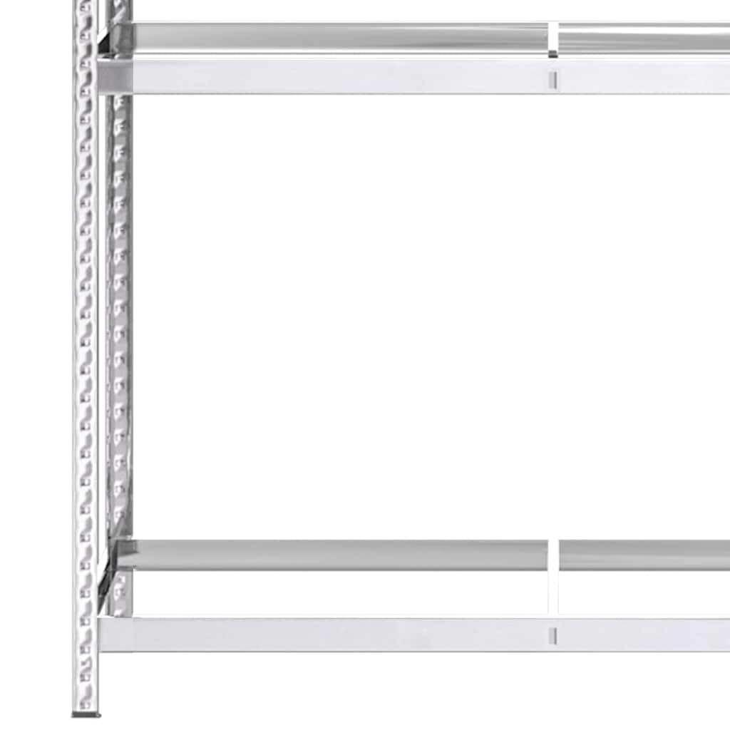 Scaffale per pneumatici, 3 ripiani, in acciaio, 110 x 40 x 200 cm