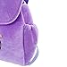 Isaacalyx Dora Explorer Backpack, Rescue Bag Purple Explorer Soft Plush Backpack For 2-5 Years Old Gifts,10 inch Rescue Bag with Map（Purple）