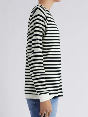 Image of VIMAL JONNEY Men Striped T-Shirt || T-Shirt for Men || Full Sleeve T Shirt || T-Shirt-VIMAL640620