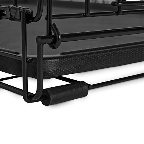 Petco Brand - Animaze 2-Door Folding Dog Crate, 42.8" L x 28.7" W x 30.3" H, X-Large, Black - Image 4