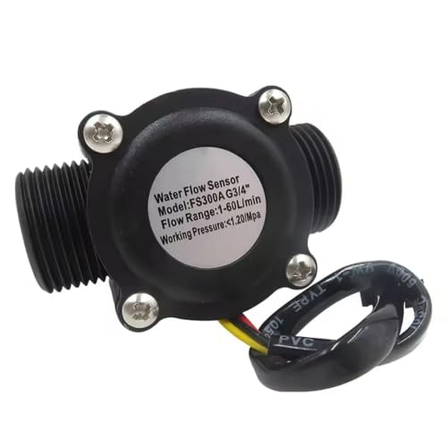 Débitmètre liquide nylon interrupteur compteur eau chaude et froide DN15 DN20 DN32