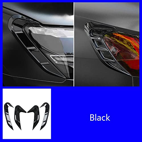 HYSM Fibra di Carbonio Colore Auto Anteriore Faro