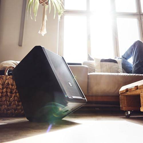 LD Systems ANNY 8 Tragbarer Bluetooth PA-Lautsprecher mit Akku und Mixer, Stage Black