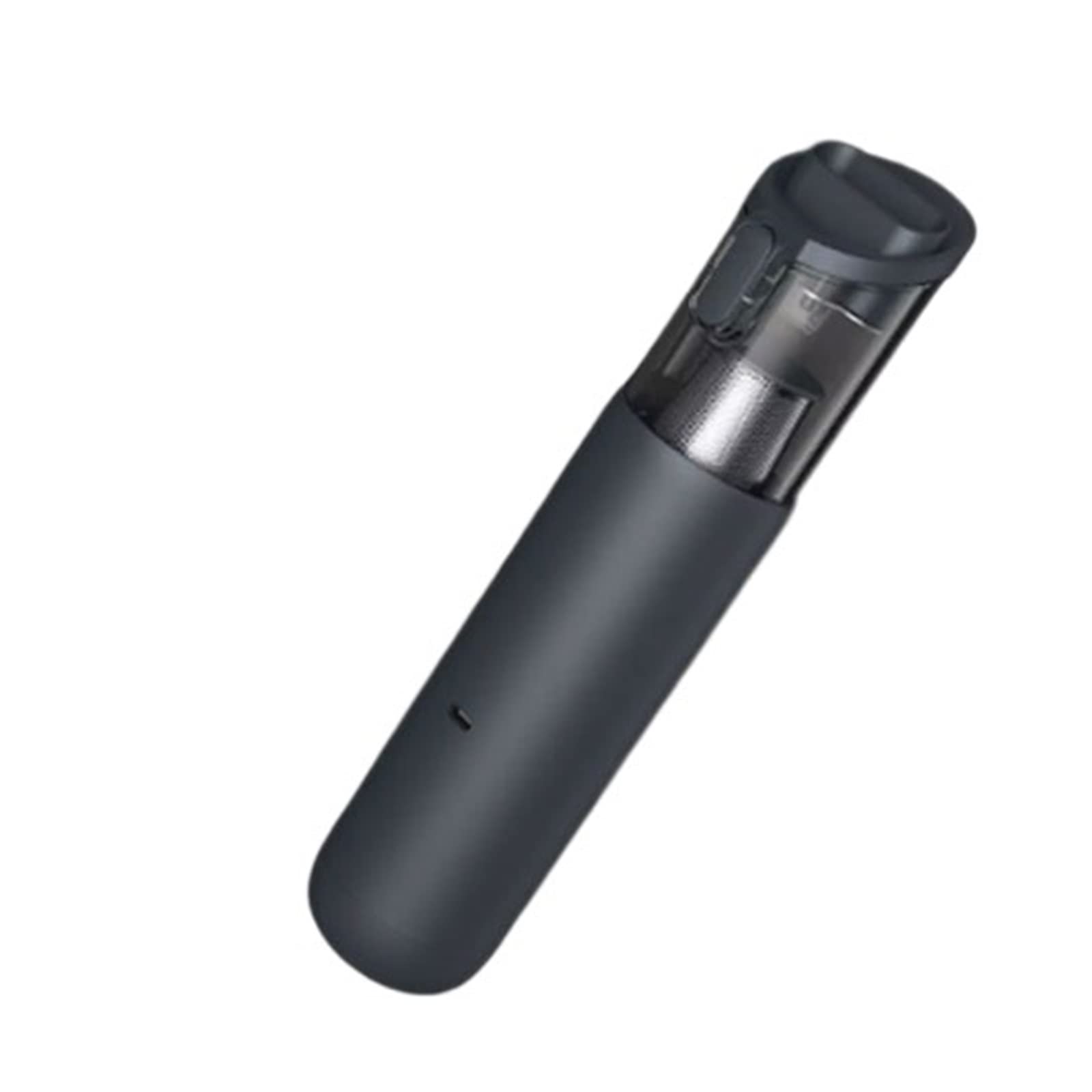 Aspirateur de voiture portable gris carbone bleu pour un nettoyage auto quotidien