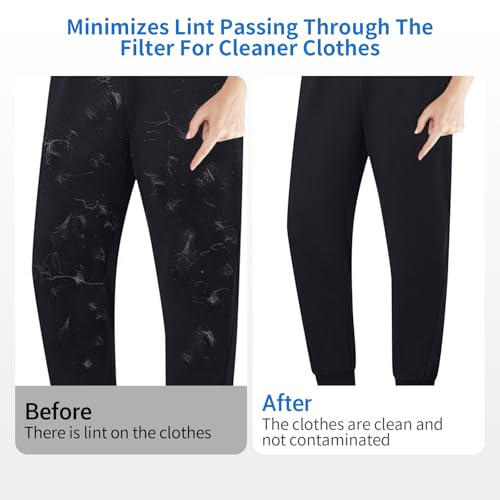 image for BUXEBUX 6Pcs WH01X35719 Lint Filter for GE Profile Washer Dryer Combo 