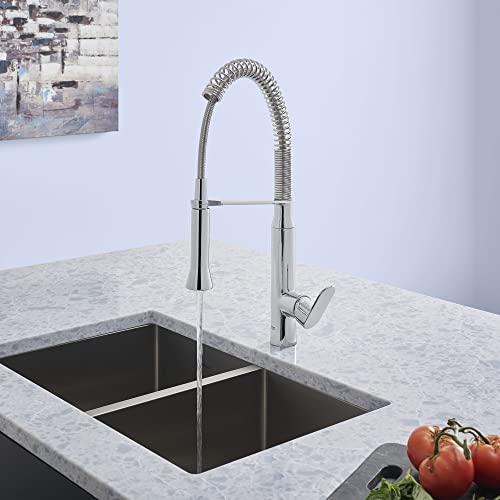 Grohe K7 Medium Semi-Pro Single-Handle Standard Kitchen Faucet #TOP4