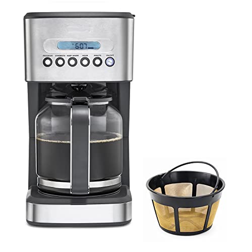 Nrp 12-14Cup Permanent Coffee Filter Screen Bottom Basket Replacement For Filter Coffeemaker With Large Brew Section #TOP4