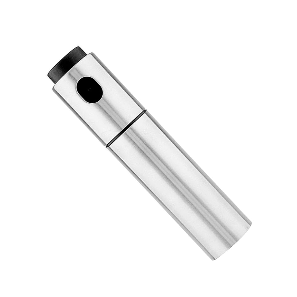Aceitera de acero inoxidable DIYEAH con pulverizador elegante y portátil para cocina moderna