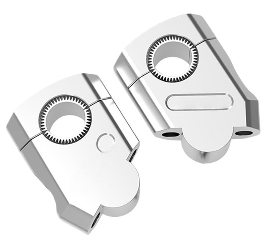 Rehausseur guidon moto anti douleur cervicale avec kit d'adaptateurs de pinces de levage