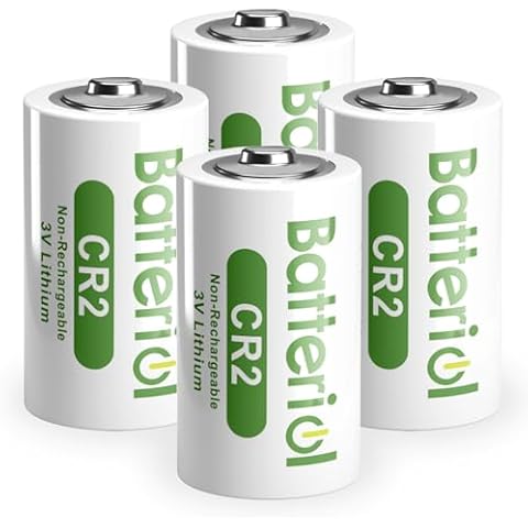 Batteriol CR2 3V Lithium Battery, CR15h270 for Golf Range Finder, Photo Cameras, Alarm Systems, Flashlights, Non-Rechargeable (CR2 4P) Cover
