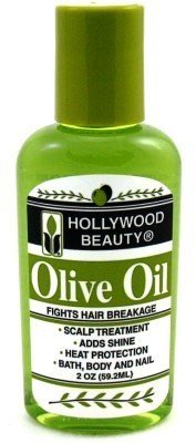 Hollywood Beauty Olive Oil 2 Ounce (59ml) (3 Pack)