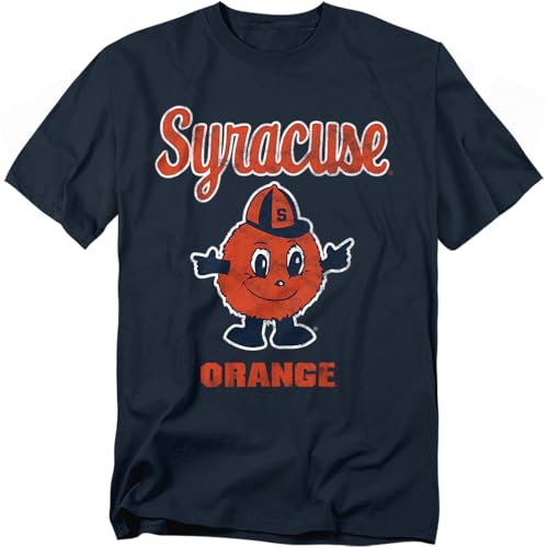 Syracuse University Official Otis Unisex Adult T-Shirt Navy Medium