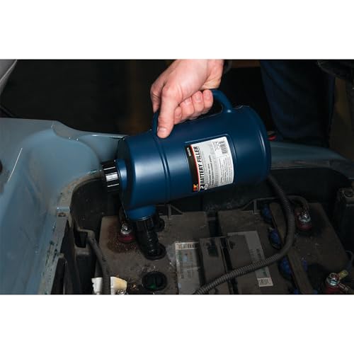 Performance Tool W54274 2 Quarts Battery Filler with Auto Shut Off and Drip-Free Valve, Perfect for Golf Cart and Deep Cycle Battery