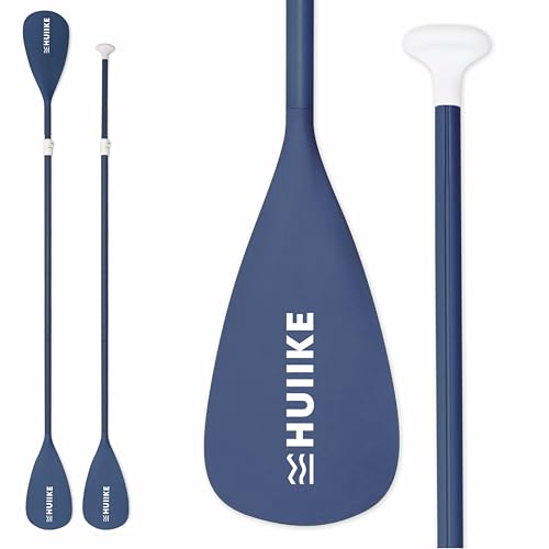 Pagaia Sup 2 in 1 Remi Alluminio - HUIIKE | Pagaia Doppia per Sup Remo Smontabile in 4 Pezzi | Remo Kayak, Canoa, Tavola Gonfiabili Regolabile Resistente | Accessori Stand Up Paddle Board Ripiegabili