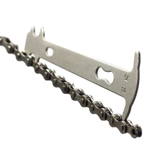 DLLL Bicycle Bike Chain Wear Indicator Tool Chain checker for Mountain Bike,Folding bicycle ,road vehicles,MTB,Touring,Cruiser,Measuring the extent of chain wear