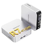GEEKOM 2026 A8 Mini PC, AMD Ryzen 7 8745HS (8C/16T Up to 5.1GHz), 16GB DDR5 RAM 1TB SSD, USB4, Quad Display 8K, Windows 11 Pro Mini Computer, Video Editing, Graphic Design, Gaming & Productivity