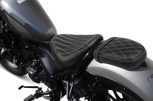 レブル250他　カスタムバイクシート レブル250をワンオフカスタム!! 社外シートを更に改良し唯一無二