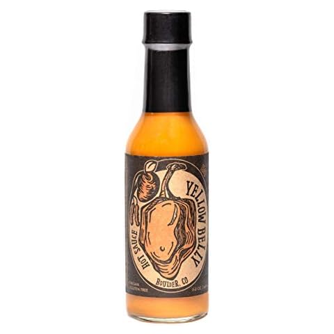 Green Belly Foods Yellow Belly Hot Sauce, 5.2 OZ Cover