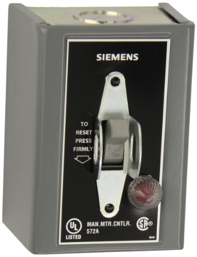 Arrancador Siemens monofásico NEMA 1 para evitar encendidos accidentales