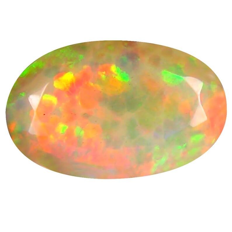 Opale éthiopienne AAA à facettes de 13x8mm pour haute joaillerie