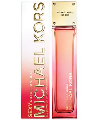 Amazon.com: Colección michael kors Sexy Rio de Janeiro edición limitada Eau  de Parfum Spray, 3.4 oz – un exclusivo de Macy : Belleza y Cuidado Personal