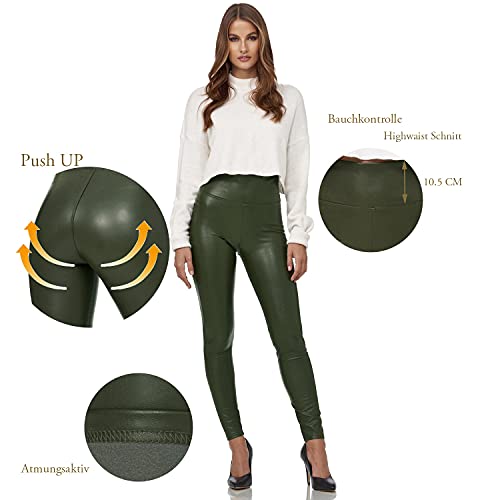 Leggings de cintura alta para mujer Gloop que moldean la cadera de forma cómoda en talla L 5
