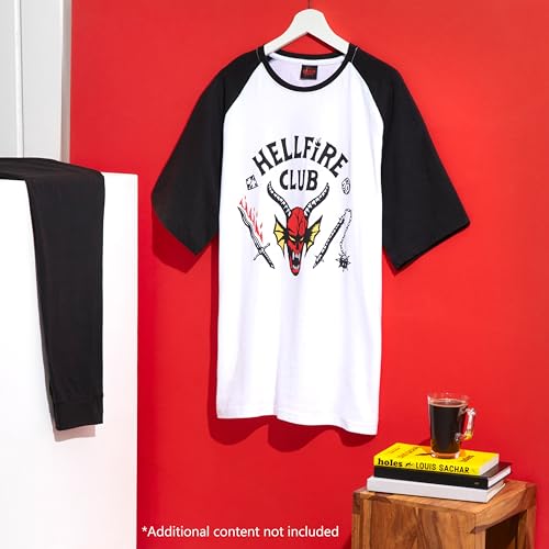 Stranger Things Mens Pyjamas Set Nightwear T-Shirt & Long Bottoms PJs Lounge Set for Men and Teenagers - Gifts for Him2