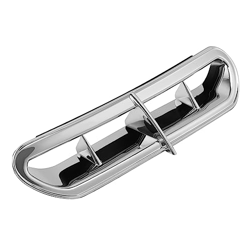 Green-L Grille d'aération extérieure chromée pour Harley Touring Street Glide Electra Glide Ultra Limited Trike 2014-2024