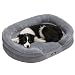 FEANDREA Hundebett, orthopädisch, für mittelgroße Hunde, 89 x 63 x 18 cm