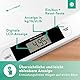 Silvergear® Babywaage | Digitale Kinderwaage bis 20Kg | Digitalwaage für Neugeborene | Waage für Babys met LED Anzeige | Gewichtskontrolle ab Geburt | Tierwaage | 54,5 x 31,5 x 3,5cm | Weiß