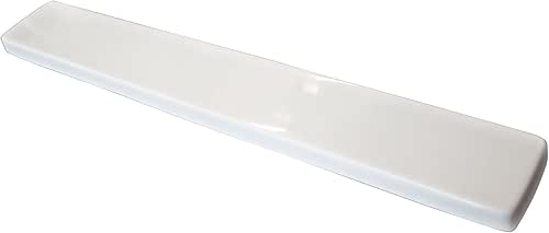 Design House 18.3 Inch Universal Cultured Marble Side Splash, White