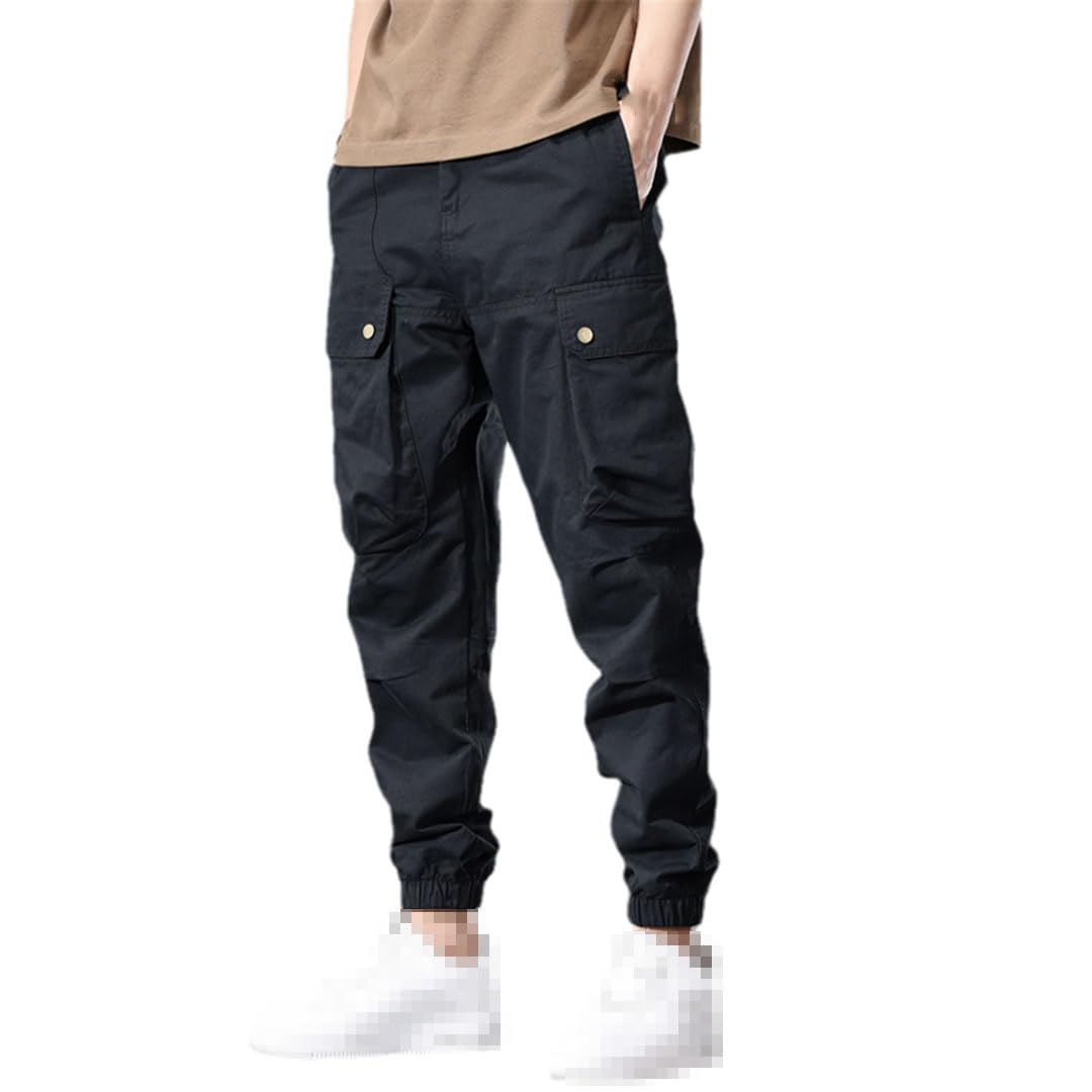 Vogrtcc Pantalones Cargo para Hombre Pantalones De Chándal Holgados Casuales Tácticos