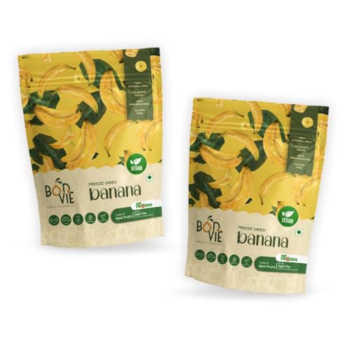 See full amazon price history chart for BONVIE Freeze dried fruits | Healthy Snacks for Kids and Adults (Banana) Pack of 2 BONVIE Freeze dried fruits | Healthy Snacks for Kids and Adults (Banana) Pack of 2 (B0CMTNL8Y8) Amazon Price History, Amazon Price Tracker