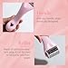 JPNK Extra Large Body Makeup Brush for Self Tanner, Leg Makeup &Bronzer Blend & Roller-Skin Care Face Massager with Silicone Makeup Bag