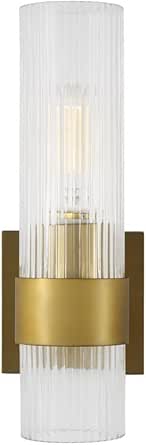 Generation Lighting-Geneva-1 Light Wall Sconce-Burnished Brass Finish