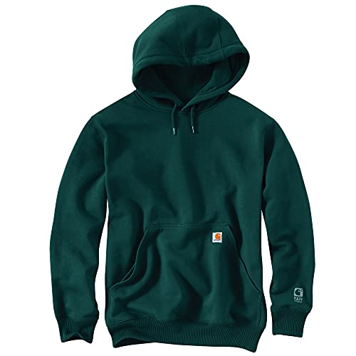 Image of Carhartt Men's Big & Tall Rain Defender Paxton Heavyweight Hooded Sweatshirt
