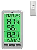 Ambient Weather WS-24 Big Digit 8 Channel Wireless Thermometer
