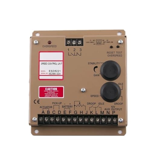 Controlador de velocidad ESD5221E para regulador de generador 2