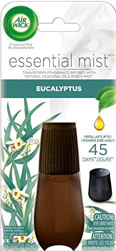 Image of Air Wick Essential Mist, Essential Oil Diffuser Refill, Eucalyptus, 1Ct, Air Freshener, Pack of 1