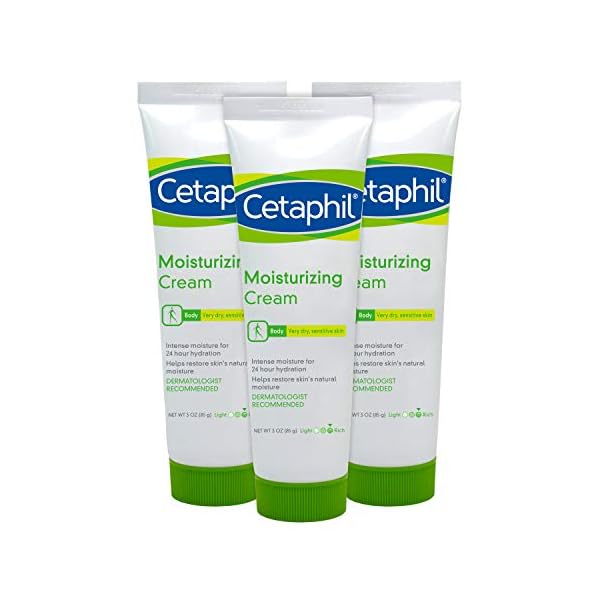 Cetaphil-Moisturizing-Cream-for-Very-Dry-Sensitive-Skin-Extra-Strength-Fragrance-Free-Pack-of-3 Cetaphil Moisturizing Cream, 3 oz (Pack of 3)