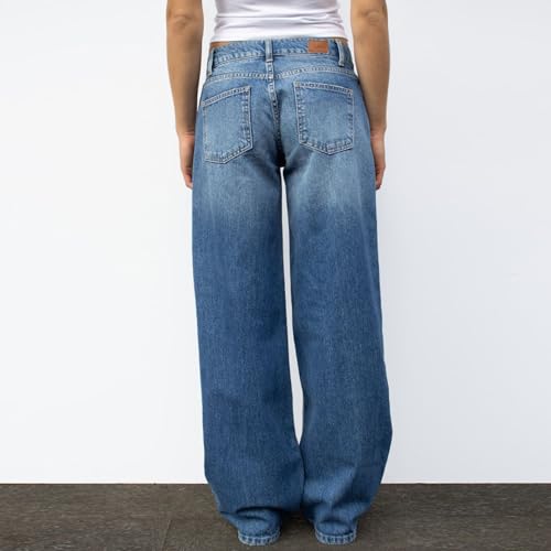 Baggy Jeans for Women Wide Leg Low Waist Hiphop Denim Pants Loose 90s Vintage Teen Girls Jeans Boyfriend Streetwear3