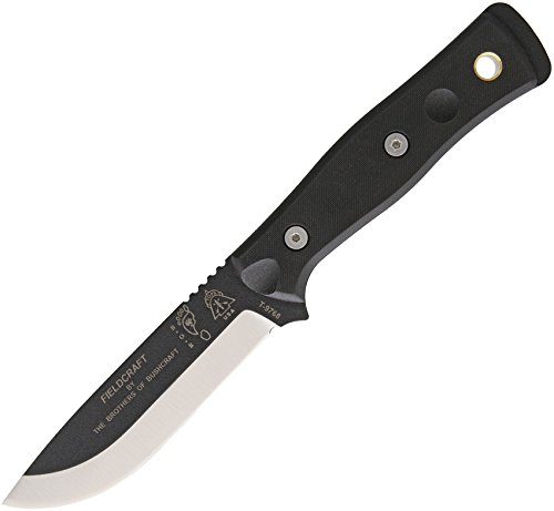 TOPS TPBROSBLK10 nóż outdoorowy, czarny, G-10, długość uchwytu: 11,75 cm, wielokolorowy